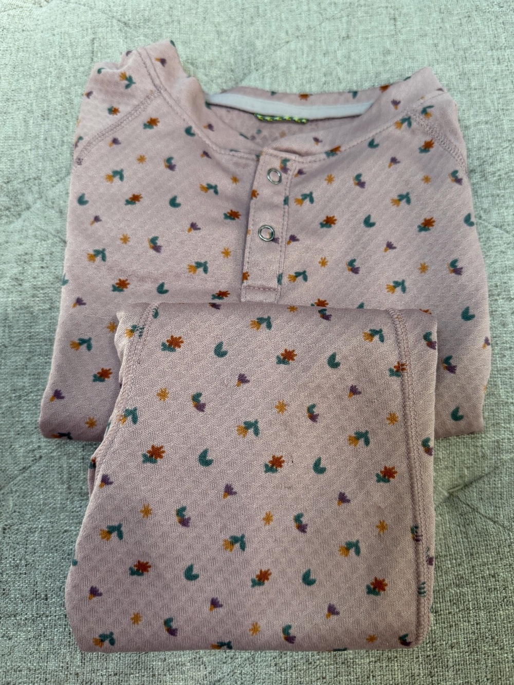 PATAGONIA BASE LAYER SET CAPILENE LONG UNDERWEAR 3T